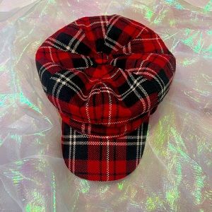 Like New: Multi Color Designer Newsboy / Apple Cap